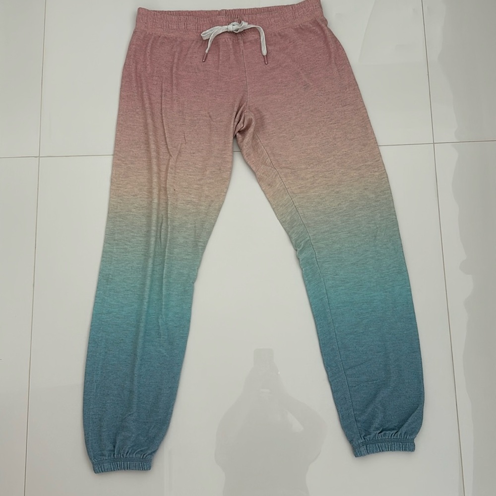Rainbow sweatpant joggers